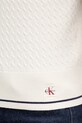 Calvin Klein Jeans úpletové polo tričko dámske LV047F320G béžová