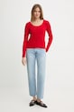 Marc O'Polo kardigan 5000009610 czerwony SS26