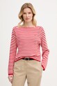 Tommy Hilfiger sweter damski bawełniany czerwony WW0WW48470