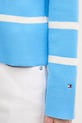 Tommy Hilfiger sweter damski bawełniany WW0WW49768 niebieski