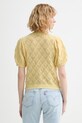 Odzież Levi's kardigan z domieszką wełny PAULINE POINTELLE SS 005A8 żółty