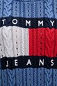 Tommy Jeans sweter damski bawełniany DW0DW22317 niebieski