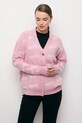 Bizuu kardigan MYLES pozostałe różowy MYLES.ROZOWY