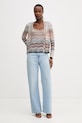 Missoni kardigan DS26SM0G.BK01H9 beżowy SS26