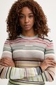 Missoni pulover ženski viskozen bež DS26SN0U.BK01H0