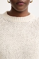 BOSS светр жіночий з бавовною Fibiscus 50561362 бежевий