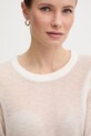 Joop! sweter damski z wełną beżowy 30102943
