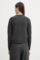 Odzież rag & bone kardigan damski z dodatkiem wełny Wallace RG5I25H6MWC szary