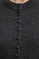 rag & bone kardigan damski z dodatkiem wełny Wallace RG5I25H6MWC szary