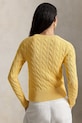 Polo Ralph Lauren кардиган для женщин из хлопка COTTON-LSL-CRD 211971868507 жёлтый SS26