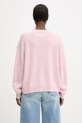 Odzież Anine Bing LEE CREW SWEATER - POWDER PINK sweter kaszmirowy damski A.09.12172.PKI26 różowy