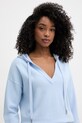 Morgan sweter damski z wiskozy niebieski MBALONA