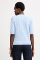 Îmbrăcăminte Morgan tricou tricotat damă cu vâscoză 261.MIKA albastru