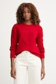 Morgan sweter damski czerwony MLOVA