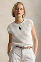 Polo Ralph Lauren πουλόβερ γυναικείο βαμβακερό μαύρο 211A12704