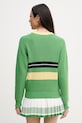 Oblečení Lacoste svetr dámský s příměsí vlny AF1815 zelená