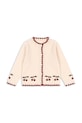 Παιδική μάλλινη ζακέτα Konges Sløjd COLLETTE CARDIGAN KS104270.PreSpring μπεζ SS26