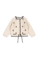 Детский хлопковый кардиган Konges Sløjd ISKA CARDIGAN остальные бежевый KS104315.PreSpring