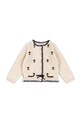 Konges Sløjd kardigan bawełniany dziecięcy ISKA CARDIGAN KS104315.PreSpring beżowy SS26