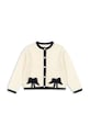 Παιδική μάλλινη ζακέτα Konges Sløjd ALETTE CARDIGAN KS104379.PreSpring μπεζ SS26