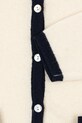 Konges Sløjd kardigan wełniany dziecięcy ALETTE CARDIGAN KS104379.PreSpring beżowy