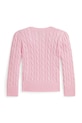 Κοριτσίστικα Παιδικό βαμβακερό πουλόβερ Polo Ralph Lauren 312901316010 ροζ