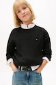 Дитячий бавовняний светр Tommy Hilfiger інші чорний KG0KG08848.128.176.PPY2