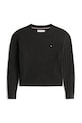 Дитячий бавовняний светр Tommy Hilfiger KG0KG08848.128.176.PPY2 чорний SS26