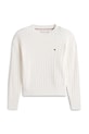 Tommy Hilfiger sweter bawełniany dziecięcy KG0KG08848.98.122.PPY2 beżowy SS26