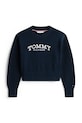 Tommy Hilfiger sweter bawełniany dziecięcy KG0KG08921.128.176.PPY2 granatowy SS26