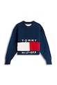 Tommy Hilfiger sweter bawełniany dziecięcy KG0KG08922.128.176.PPY2 granatowy SS26