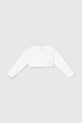 Mayoral kardigan dziecięcy 306.4D.Baby.PPY2 biały SS26