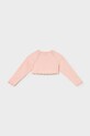 Mayoral kardigan dziecięcy 306.4D.Baby.PPY2 różowy SS26