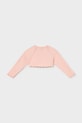 Mayoral kardigan dziecięcy 306.4D.Baby.PPY2 różowy SS26