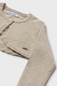 Dziewczynka Mayoral kardigan dziecięcy 306.4D.Baby.PPY2 beżowy