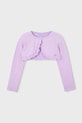 Mayoral cardigan copii uni violet 320.6A.Mini.PPY2