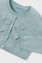 Djevojčice Dječji kardigan Mayoral 321.6D.Mini.PPY2 tirkizna