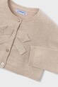 Dziewczynka Mayoral kardigan dziecięcy 321.6D.Mini.PPY2 beżowy