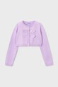 Dječji kardigan Mayoral ostalo ljubičasta 321.6D.Mini.PPY2