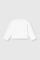 Dječji pamučni kardigan Mayoral 1307.4F.Baby.PPY2 bijela SS26