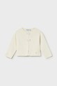 Mayoral kardigan bawełniany dziecięcy pozostałe beżowy 1307.4F.Baby.PPY2