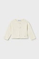 Mayoral kardigan bawełniany dziecięcy pozostałe beżowy 1307.4F.Baby.PPY2