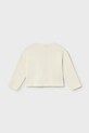 Mayoral kardigan bawełniany dziecięcy 1307.4F.Baby.PPY2 beżowy SS26