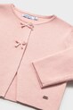 Fete Mayoral cardigan din bumbac pentru copii 1307.4F.Baby.PPY2 roz