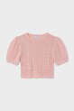 Dječji džemper Mayoral bez uzorka roza 3003.6B.Mini.PPY2