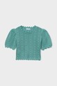 Παιδικό πουλόβερ Mayoral λεπτό μοτίβο τιρκουάζ 3003.6B.Mini.PPY2