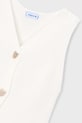 Момиче Детски елек Mayoral 3385.6F.Mini.PPY2 бял