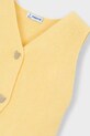 Κοριτσίστικα Παιδικό γιλέκο Mayoral 3385.6F.Mini.PPY2 κίτρινο