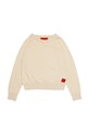 MAX&Co. sweter bawełniany dziecięcy MAXK24F KNITWEAR pozostałe beżowy MX0295.MX00X