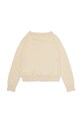 MAX&Co. sweter bawełniany dziecięcy MAXK24F KNITWEAR MX0295.MX00X beżowy SS26